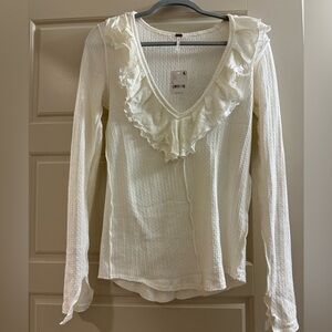 Free People Bennet Top- Ivory
